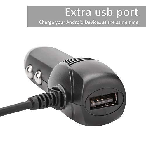 Dash Cam Charger 2024 Upgraded Micro USB Car Charger With Dual USB Port Compatible With APEMAN, Rexing, Byakov, AKASO, Crosstour, Trekpow, Pruveeo, OldShark, Garmin And Most Other Dash Cam, (6.5FT