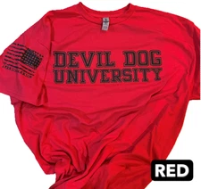 Marines Devil Dog University T-shirt , Marine Corps USMC DD-214