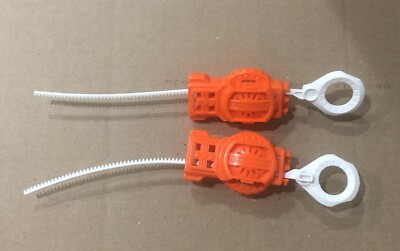 Beyblade Burst Orange Hand Launcher Hasbro Takara Tomy Lot of 2