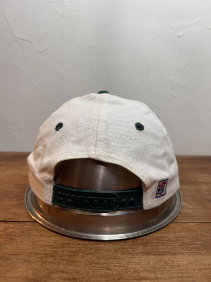 Vintage Atlanta Olympics 1996 Coca Cola Snapback Hat Cap 90's Green Gold Logo - Image 3 of 4