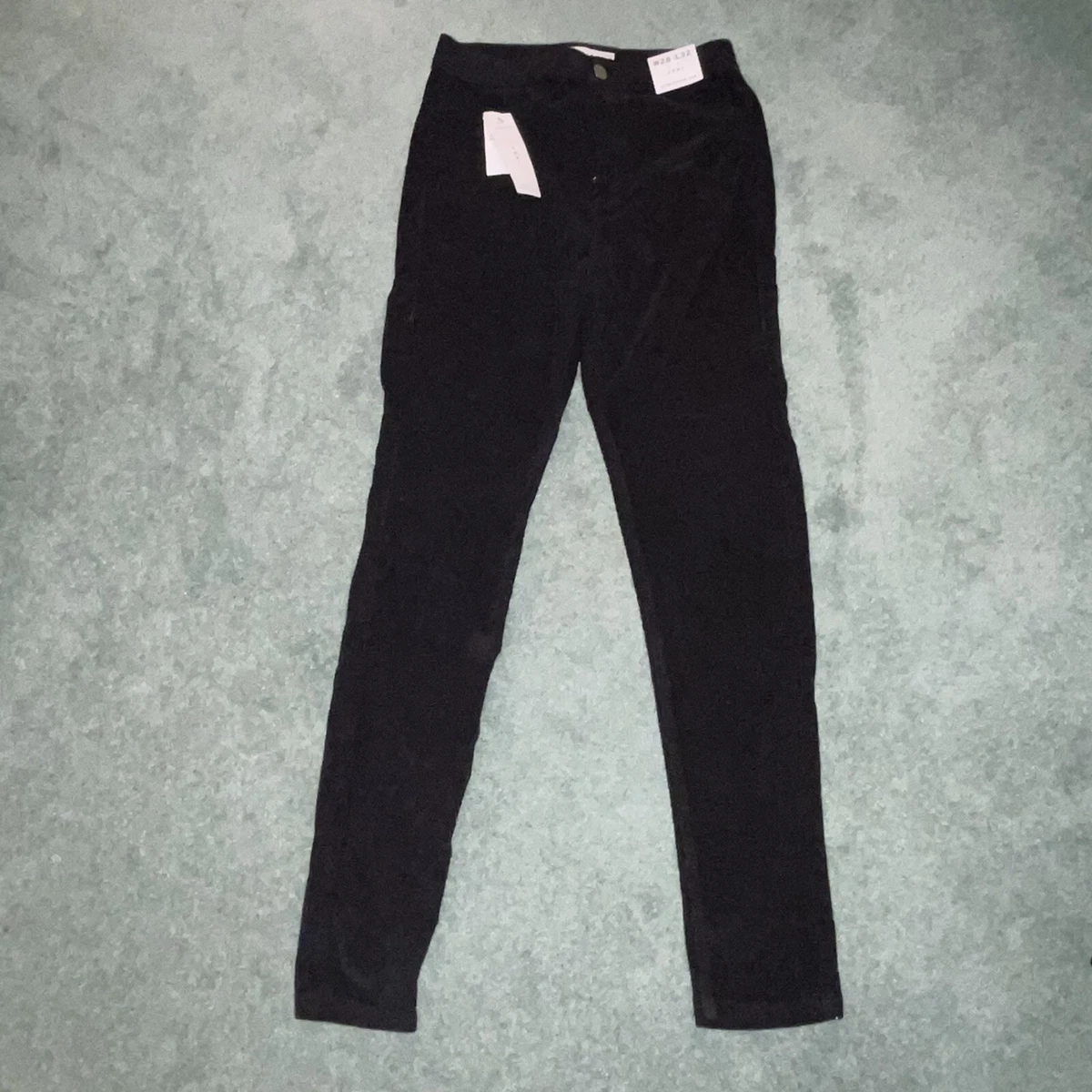 Black corduroy store joni jeans