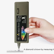 Portable Diamond Gem Tester Selector with Case Gemstone Platform Jeweler Tool