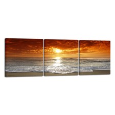 Canvas Print Picture Paintings Wall Art Home Decor Sea Beach Landscape Framed