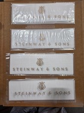Steinway Grand Piano Modern Fallboard Decalsoriginal Decals Unlimited Pack of 10