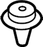 VW/Audi/Porsche WHT003736 Spoiler Clip. Spoiler Clip | eBay