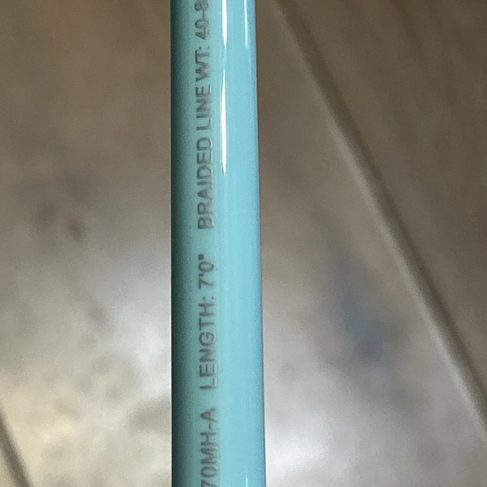 Shimano Terez TZC-70MHA 7’ MH Varilla Rápida Aqua Mist Nuevo de Lote Antiguo Color Descontinuado Foto 3 de 4