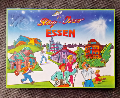 Stop-Over E S S E N  Brettspiel - Gesellschaftsspiel  (1991)   Vintage