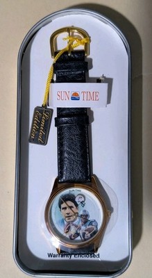 Dan Marino Collectible Watch Vintage Limited Edition 1995 Miami Dolphins **Read