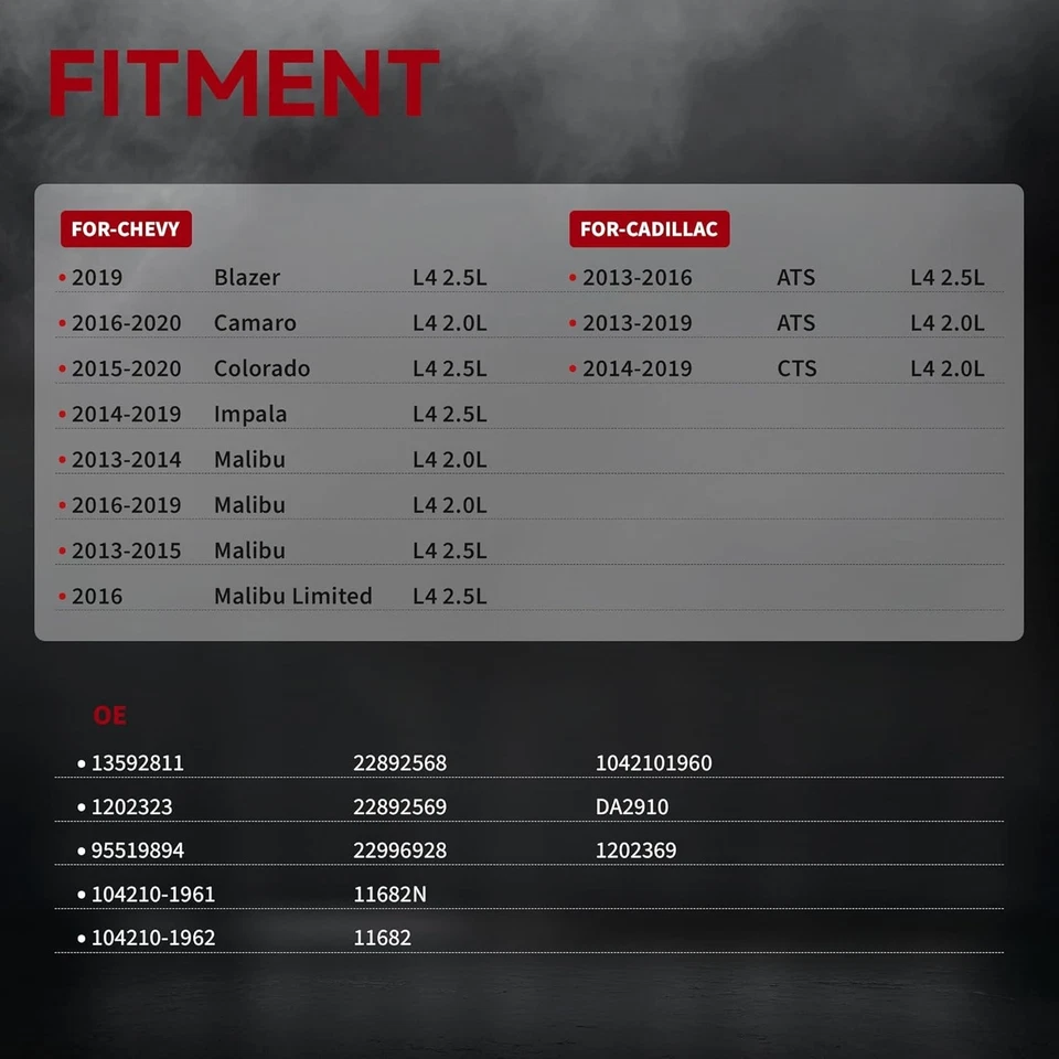 Alternador para Chevrolet Malibu 2.5L 2013-2015 2.0L 2016-2019 11682 104210-1962 Foto 2 de 4