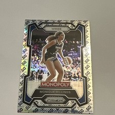 2024 WNBA Panini Prizm Monopoly Go Space Prizm Monique Billings Wings