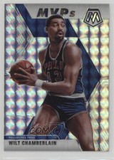 2019-20 Panini Mosaic MVPs Silver Mosaic Prizm Wilt Chamberlain #300 HOF n1u