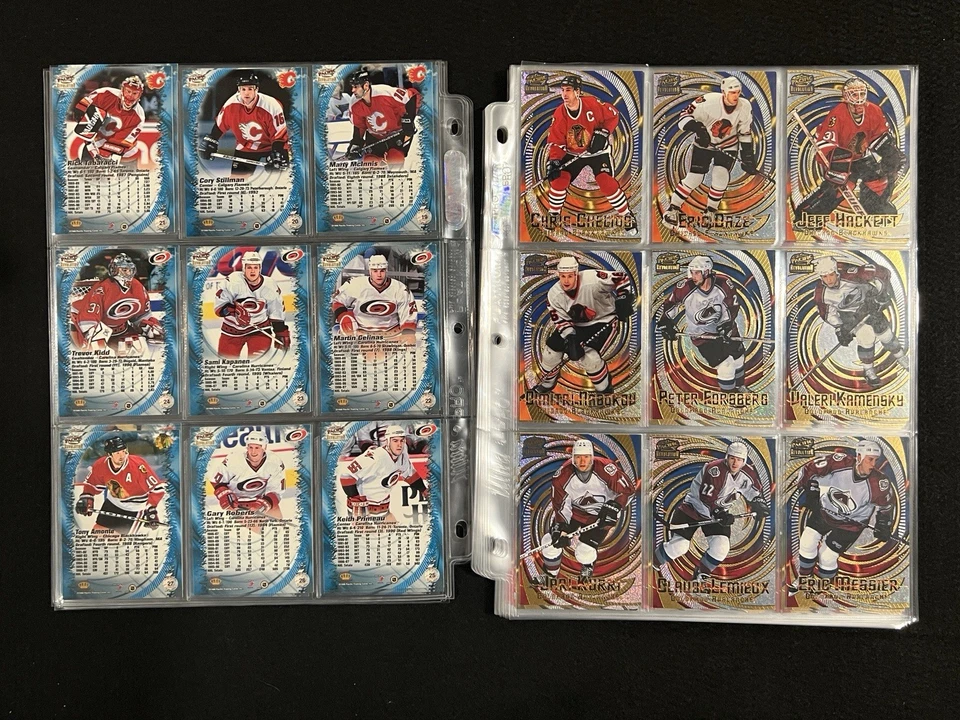 Juego completo de hockey Pacific Revolution 1997-98 (150) en páginas Foto 4 de 4