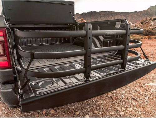 AMP Research BedXtender HD Max Fits 94-25 Ram1500-3500/F150-F350/Titan/XD Silver - Picture 21 of 23