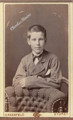 SYDNEY AUSTRALIEN VIKTORIANISCHER CDV JUNGE NAMENS FRANCIS DILLON BENNETT siehe Beschreibung