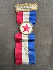RARE 107th New York Infantry Regiment Veterans Civil War Reunion Badge