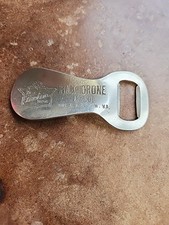 Vintage Florsheim Shoe Horn Bottle Opener Metal MAX Crone Co Wheeling West VA