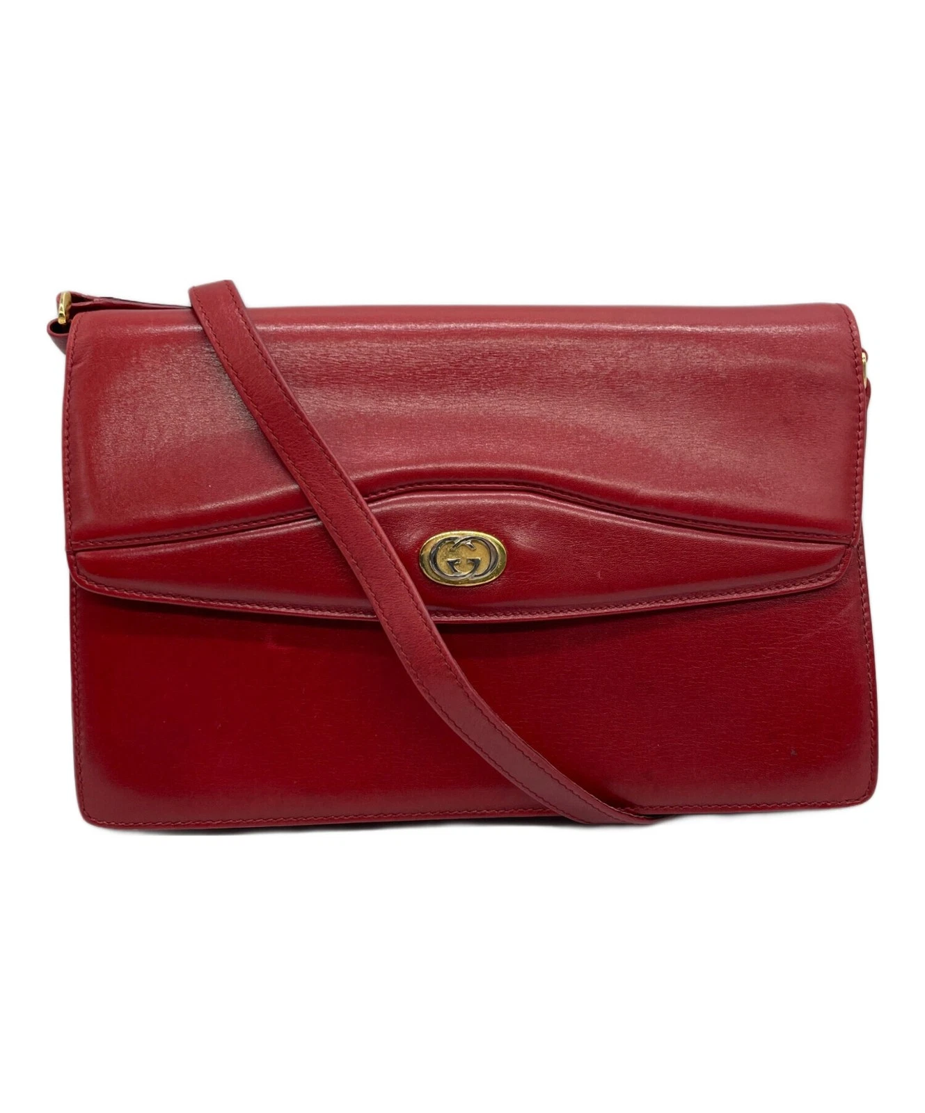 Gucci — Gucci Shoulder Bag 004-406-0105 Red #TFB6896
