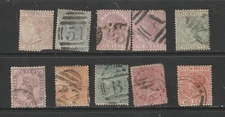Ceylon Early Used Selection 1872-1899