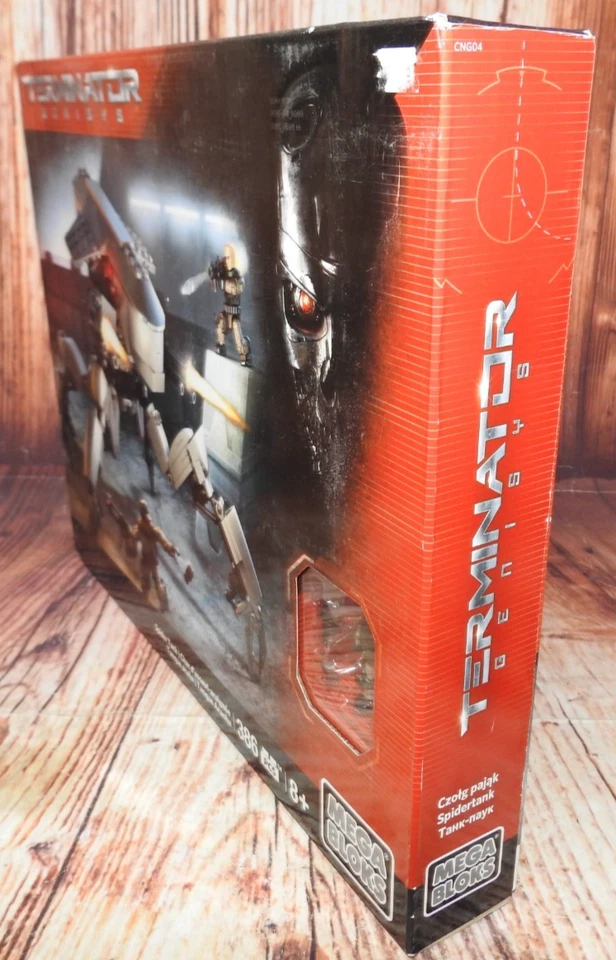 NEW SEALED Mega Bloks Construx Terminator Genisys Spider Tank CNG04 - Image 3 of 4