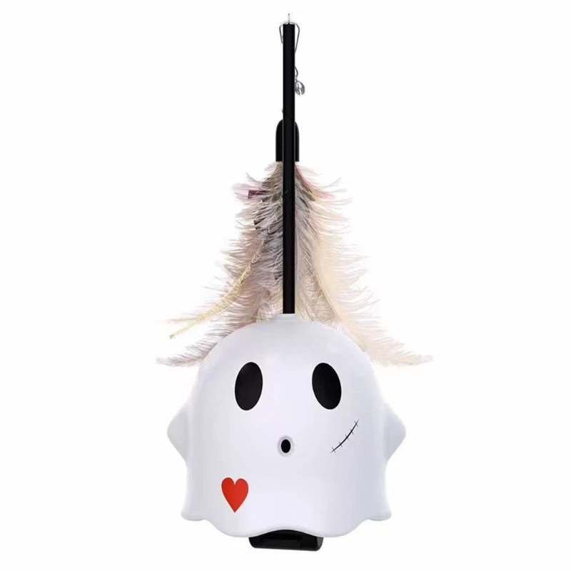 Automatic Cats Teaser Toy Interactive Game Stimulating Play Toy Indoor Kitten