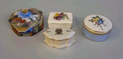 Schmuck Geschirr Keramik Porzellan verschiedene Hersteller Vintage 4er Set