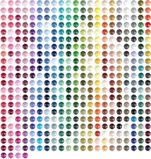 Drill Beads Round Resin Rhinestones for Diamond Painting Crafts