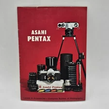 Complete System of Photography ASAHI Pentax Lenses and Accessories Booklet VTG