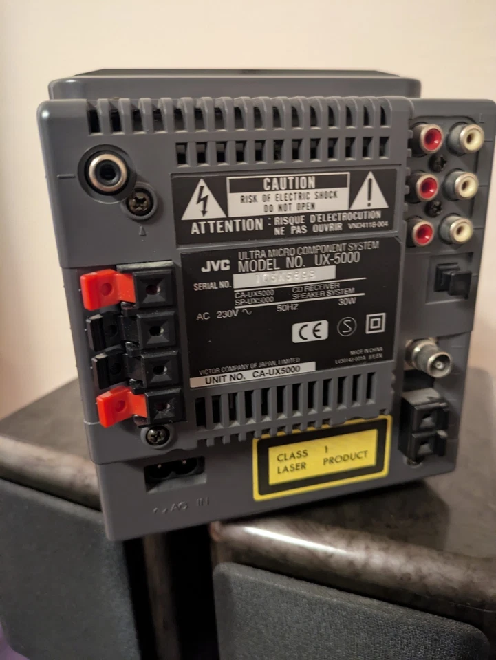 JVC UX5000 Ultra Micro Component System CD Tuner 1998, SP UX5000 - Bild 4 von 4