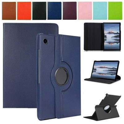 For Samsung Galaxy Tab A7 A8 A9+ S9 S10 FE Plus Rotate Stand Case Leather Cover