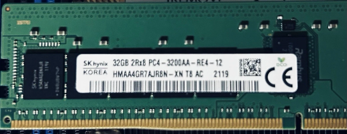 Hynix DDR4 SDRAM 32 GB Total Capacity Memory (RAM) for sale | eBay