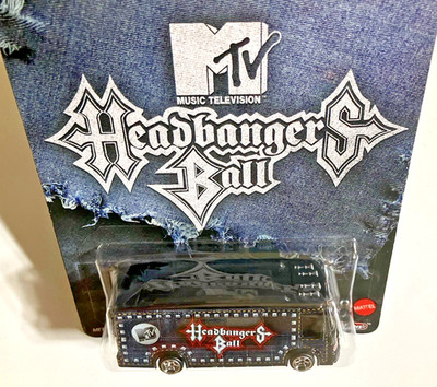 Hot Wheels Premium ~ 2025 ~ MTV HEADBANGERS BALL ~HW TOUR BUS ~ POP CULTURE ~NEW