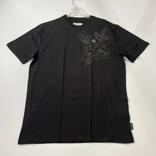 PHILIPP PLEIN Skull Print Round Neck T-Shirt ...