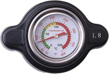 High Pressure Radiator Cap with Temp Gauge for TRX450R Rancher 420 1.8 Bar