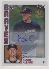 2019 Silver Pack Series 2 1984 Topps Baseball Signatures Kolby Allard Auto 9qk
