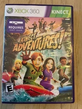 Kinect Adventures (Microsoft Xbox 360, 2010) Kinect Sensor Full Body Gaming Mint