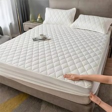 Mattress Cover Topper Washable Bed Cover Thickened Mattress Protector Cover Pad