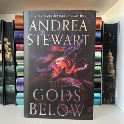The Gods Below by Andrea Stewart Fairyloot Exclusive Edition Adult Box Edges