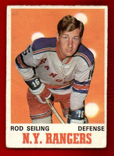 1970-71 O-Pee-Chee #184 Rod Seiling VG