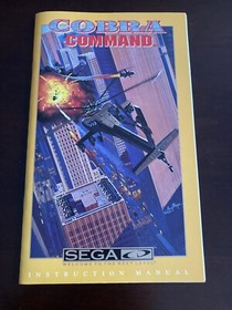 Cobra Command (Sega CD, 1992) CIB Complete in Box Disc is in MINT Condition