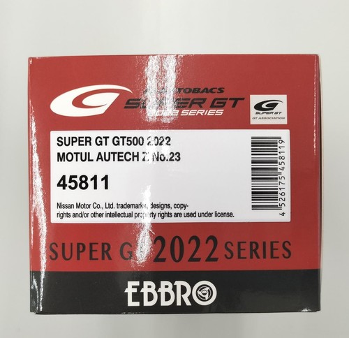 Ebbro 1/43 Subaru Brz R D Super Gt G Minicar - Bild 3 von 9