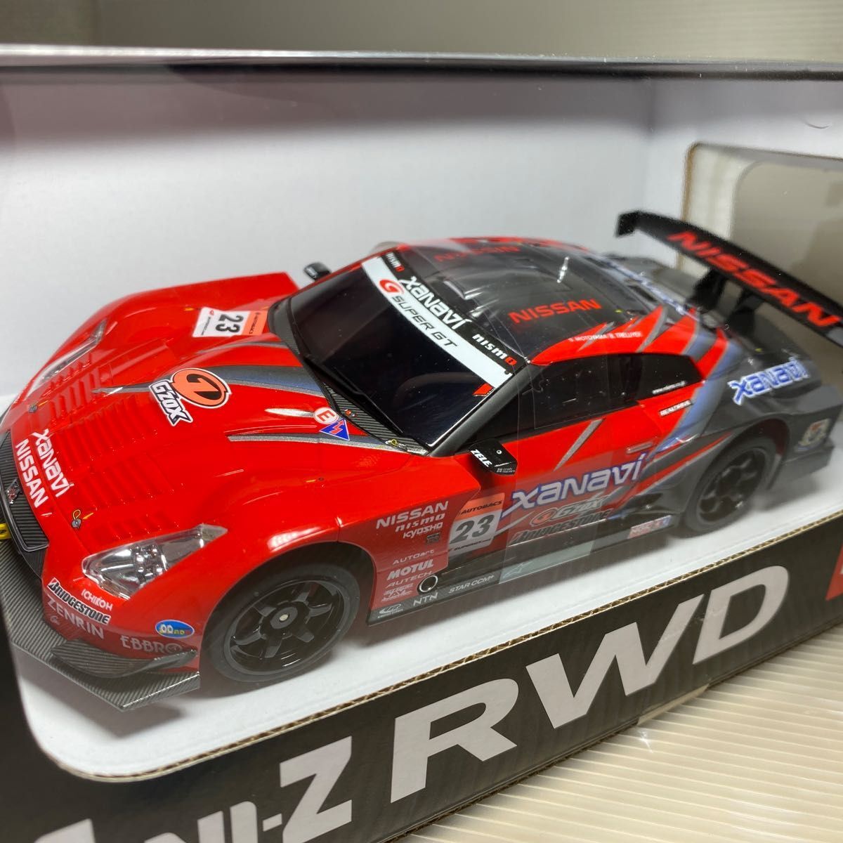 ミニッツ XANAVI NISMO GT-R 2008 1/28 Kyosho Mini-Z Xanavi Nismo GT-R 2008 - RC Car World