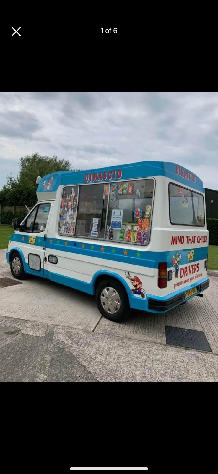 ice cream van eBay