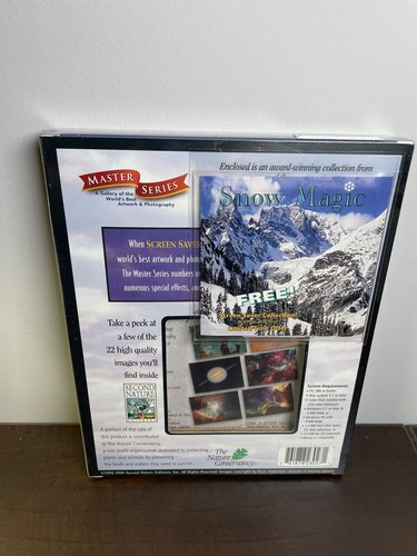 Master Series ® Screen Saver - Through The Eye Of Hubble - Windows - New Sealed - Picture 2 of 2
