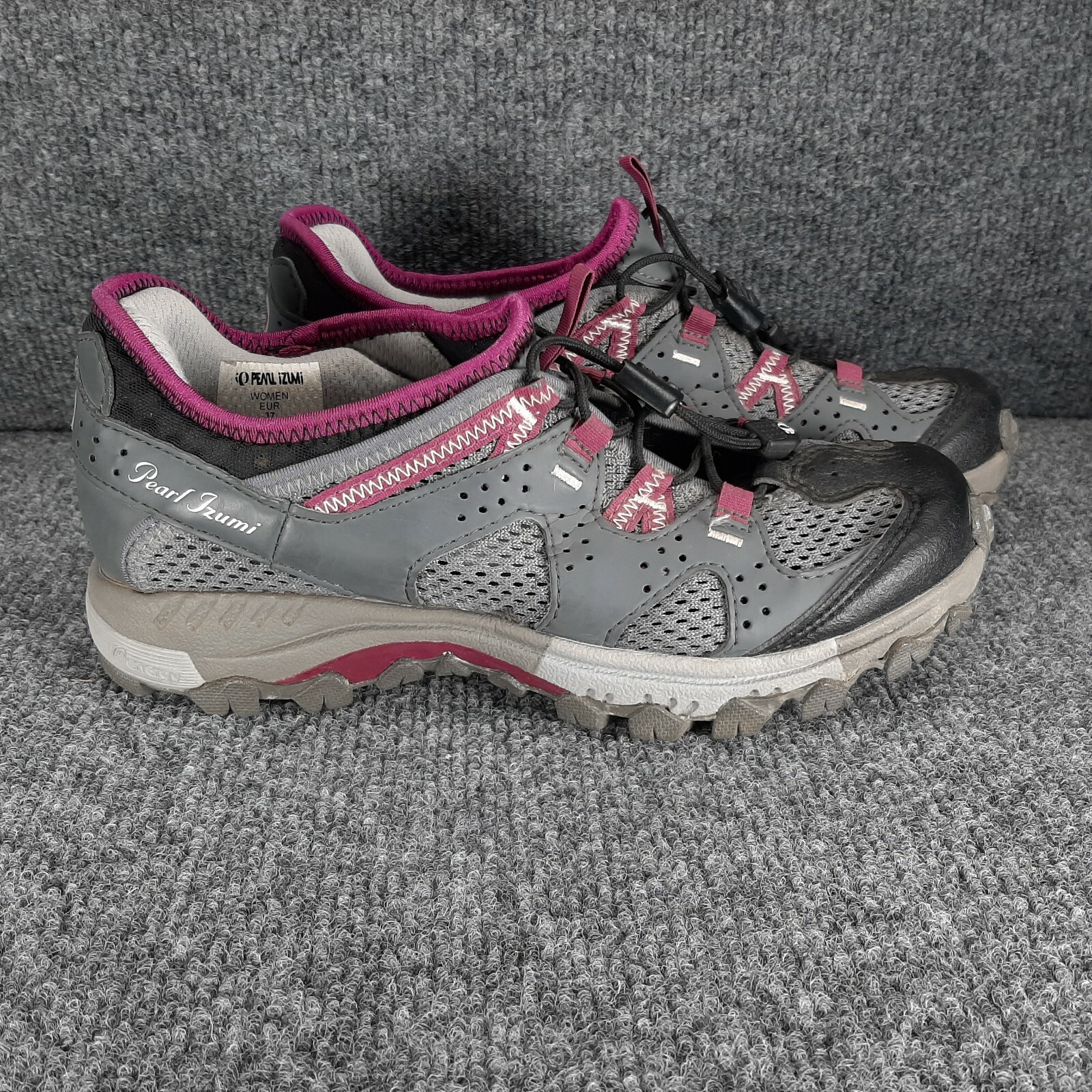 Pearl Izumi W XAlp Drift II Gray Purple 2 Bolt Cycling Shoes EU 37 US 6 eBay