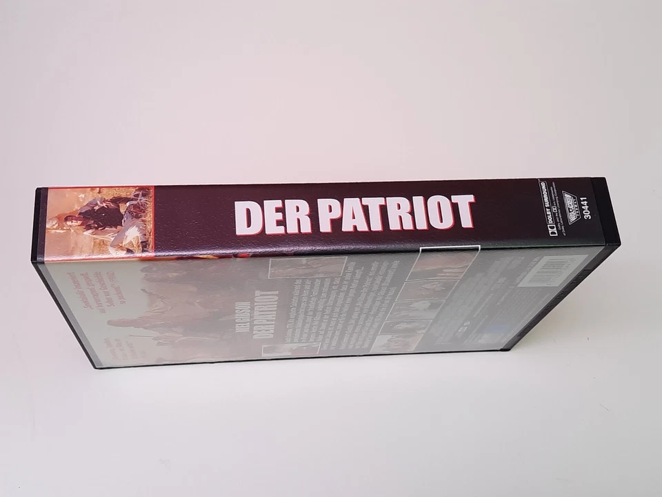 Der Patriot 2000 VHS German PAL Columbia Tristar Video Mel Gibson Heath Ledger - Bild 3 von 4