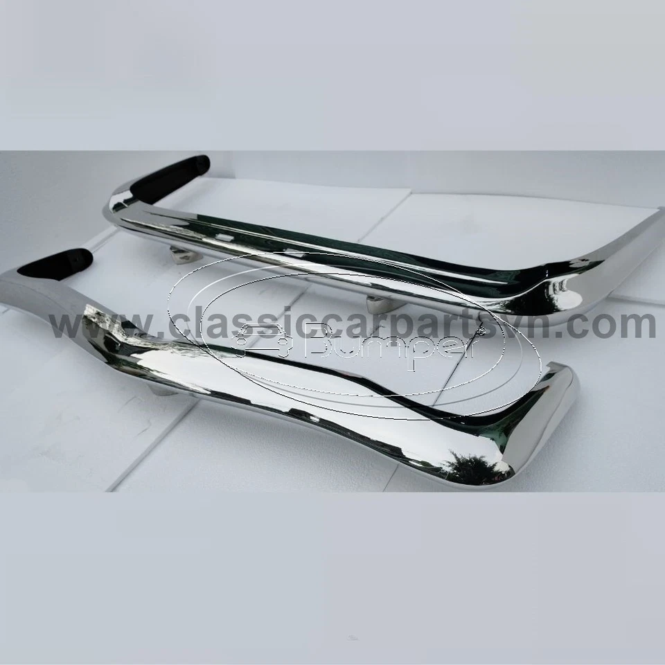 Para-choques BMW 3200 CS Bertone (1962-1965) de aço inoxidável Novo - Imagem 3 de 4
