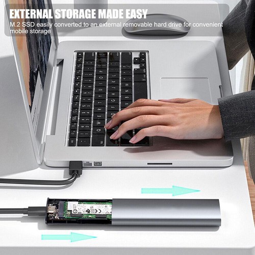 M.2 NGFF SATA SSD to USB 3.1 Portable External Drive Case Adapter Enclosure I5W1 - 第 10/14 張圖片