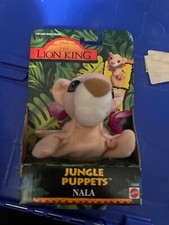 Rare Vintage 1994 The Lion King Nala Finger Puppet Made In China Mattel