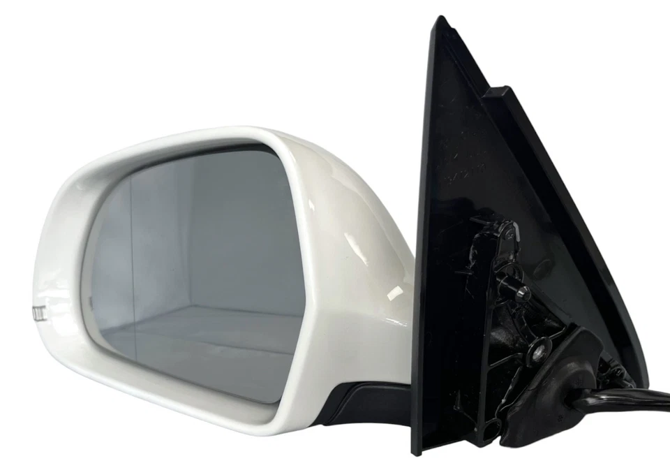 #96 ESPEJO RETROVISOR IZQUIERDO LADO CONDUCTOR BLANCO AUDI Q3 2013 2014 2015 2016 2017 2018 Q 3 Foto 3 de 4