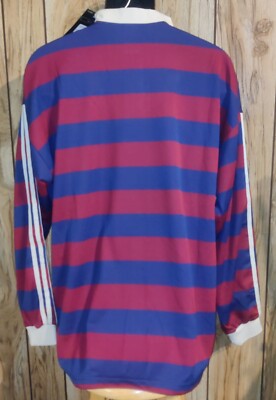 Maillot Domicile Newcastle United FC Vintage Rétro - Adidas XXL - Neuf Avec Manches Longues